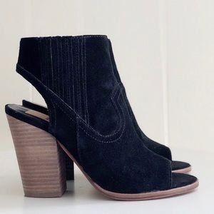 Dolce Vita Pasha Open Toe Western Chelsea Bootie